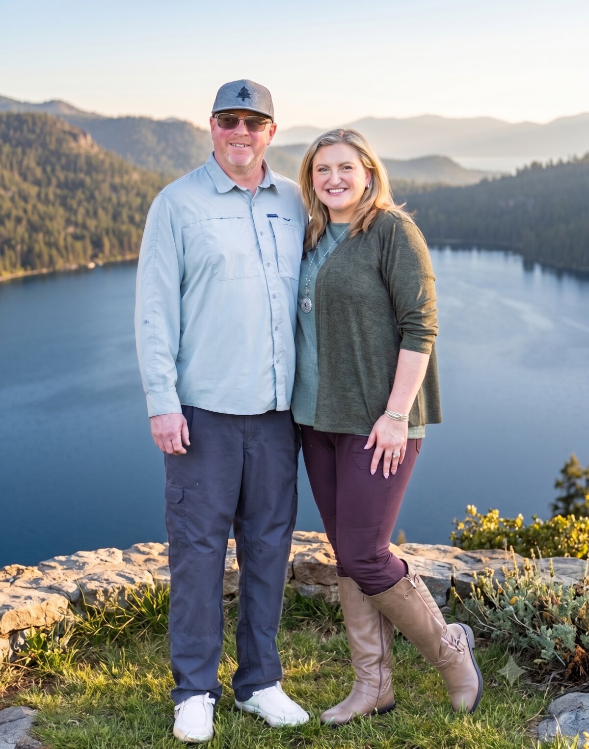 Robert and Cheryl Lantz, owners of CDA Landscape Guy